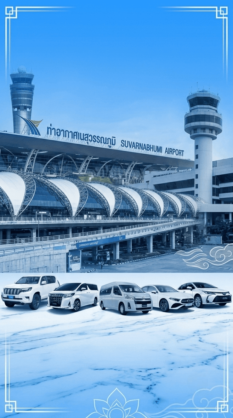 Book Taxi Tour - บริการรถหลากหลายประเภท รับส่งสนามบิน